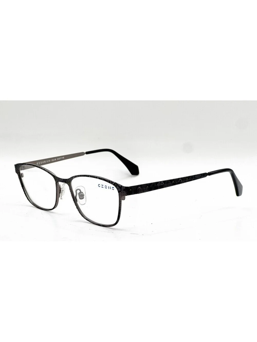 Czone E1191 80 Dark Grey Authentic Eyeglasses 52-17-140